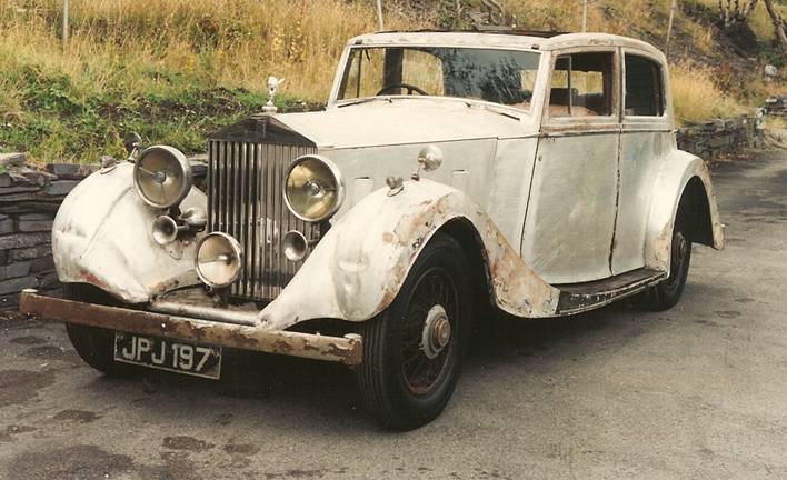 Rolls Royce 2530 Hooper Sedanca